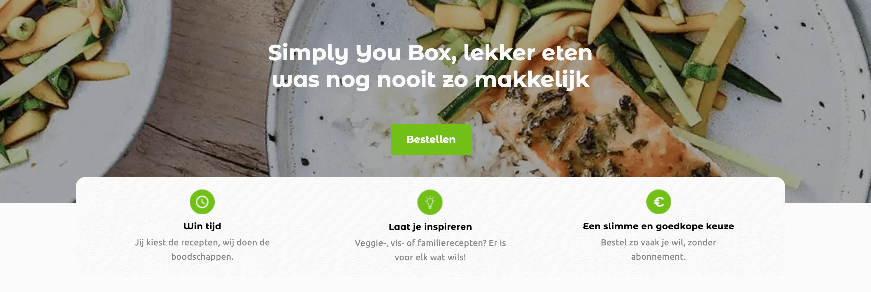 simply you maaltijdbox carrefour