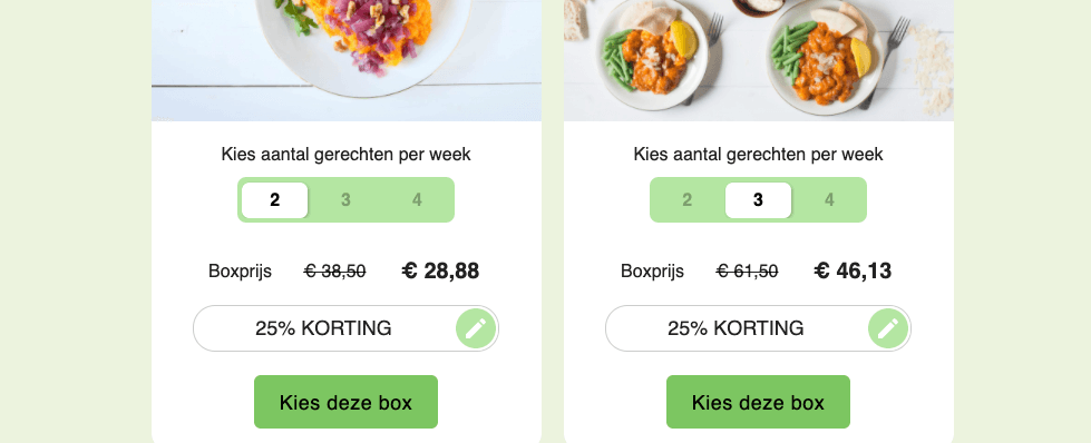 veganbox met korting bestellen